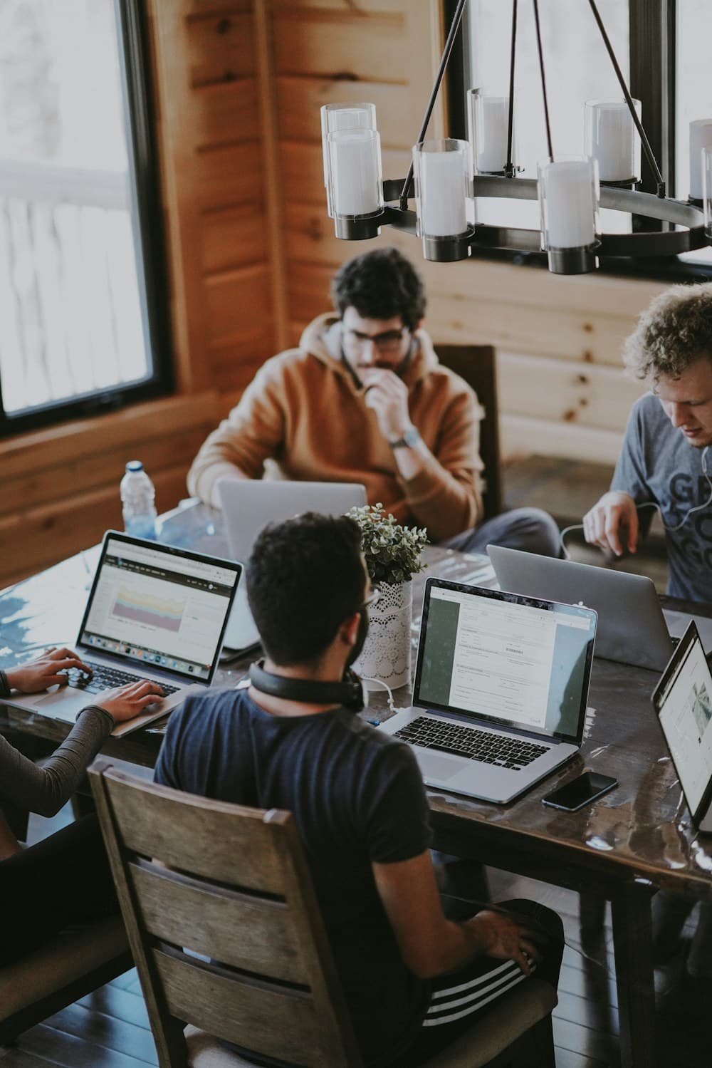 Illustrative photograph of people collaborating